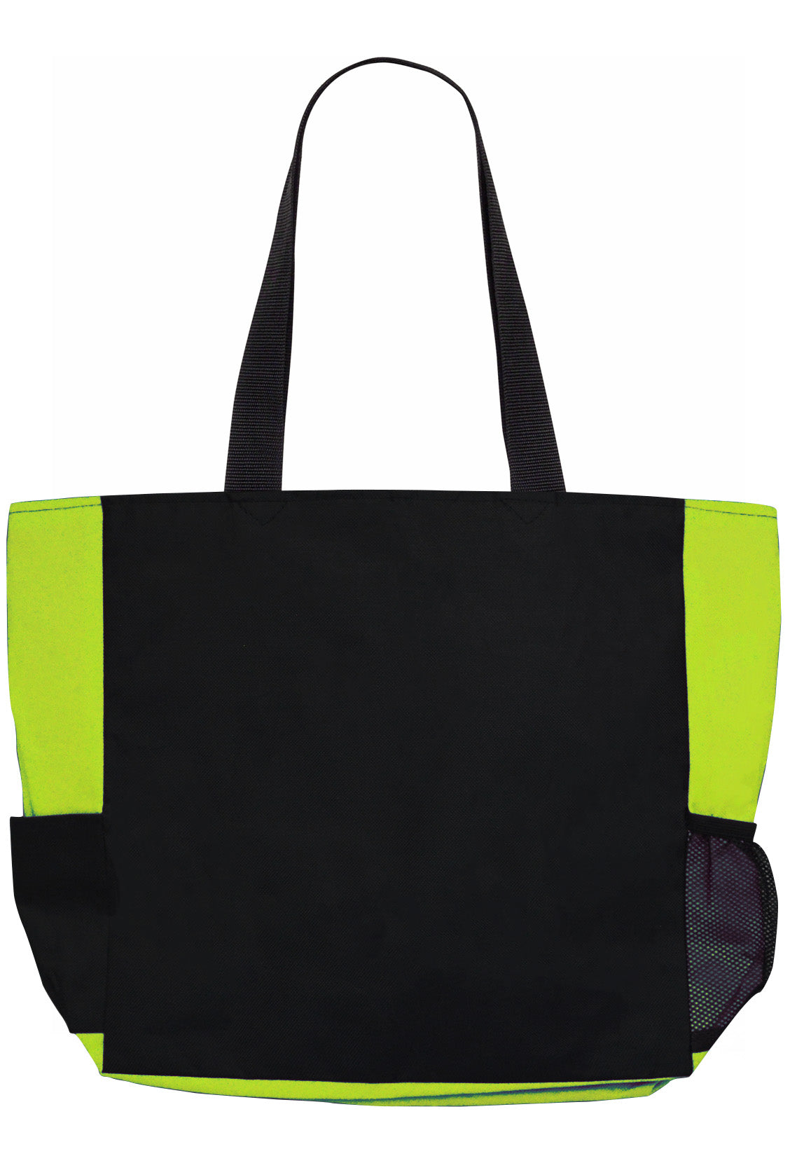 Fight Like a Girl Knockout Dakota Tote Bag - Black w/ Lime Green (2024 Version)