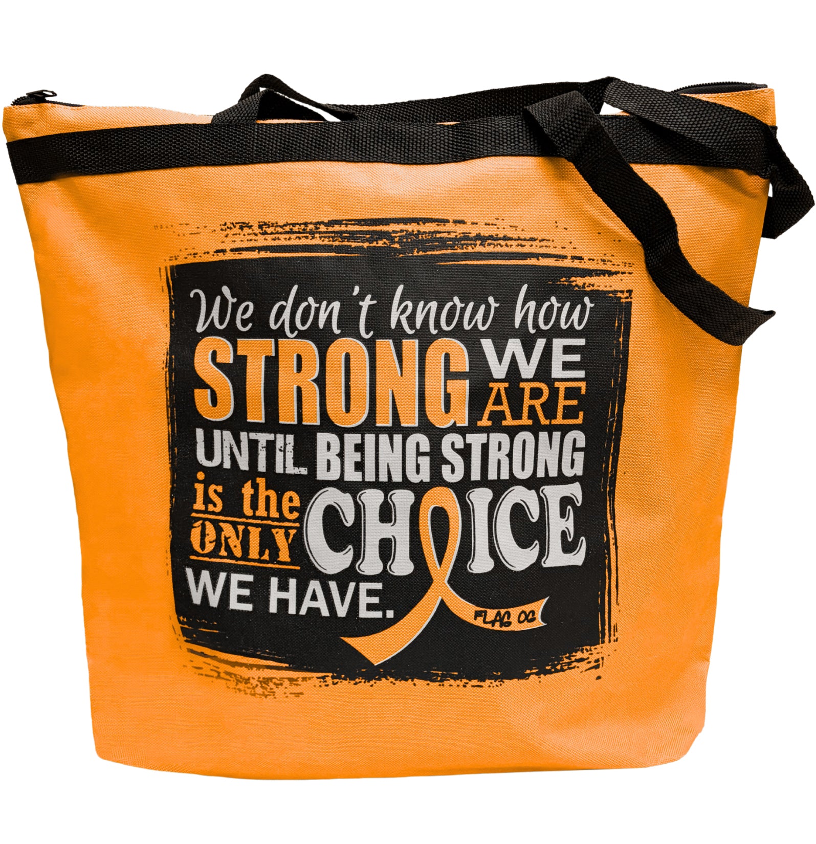 How Strong We Are Darcey Tote Bag - Orange