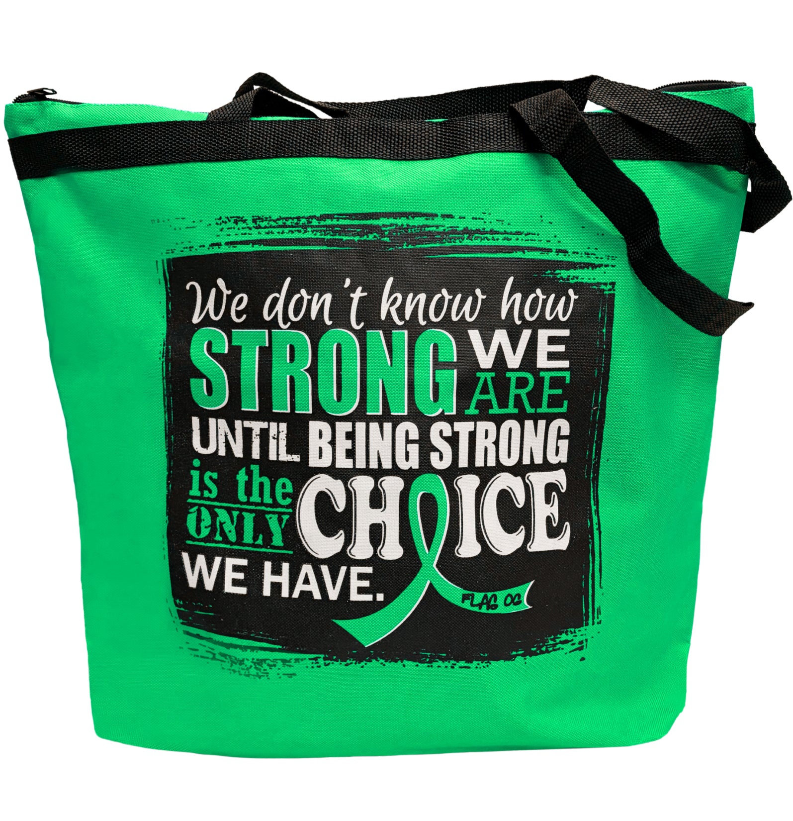 How Strong We Are Darcey Tote Bag - Green