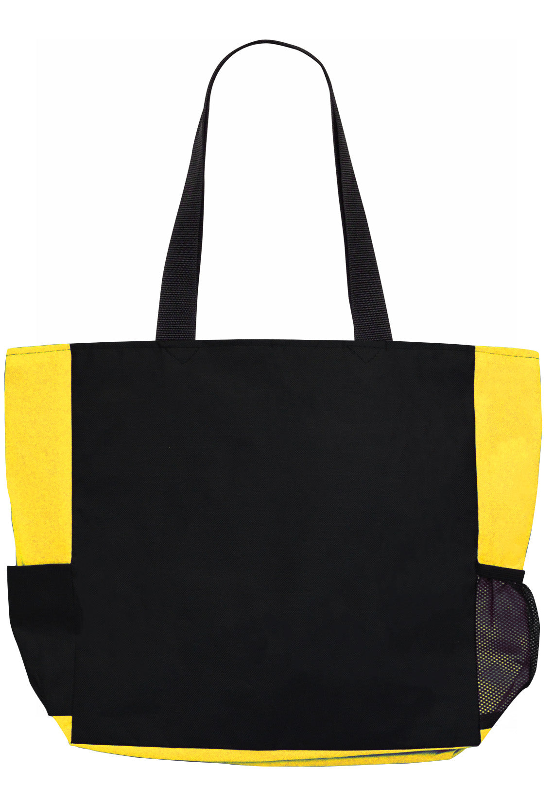 Fight Like a Girl Knockout Dakota Tote Bag - Black w/ Yellow (2024 Version)