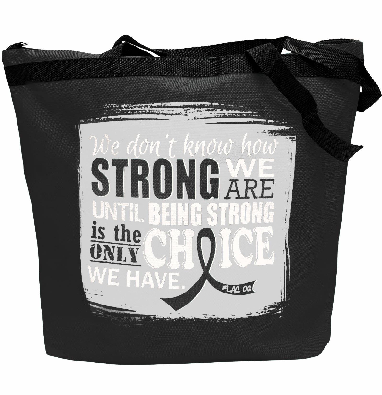 How Strong We Are Darcey Tote Bag - Black
