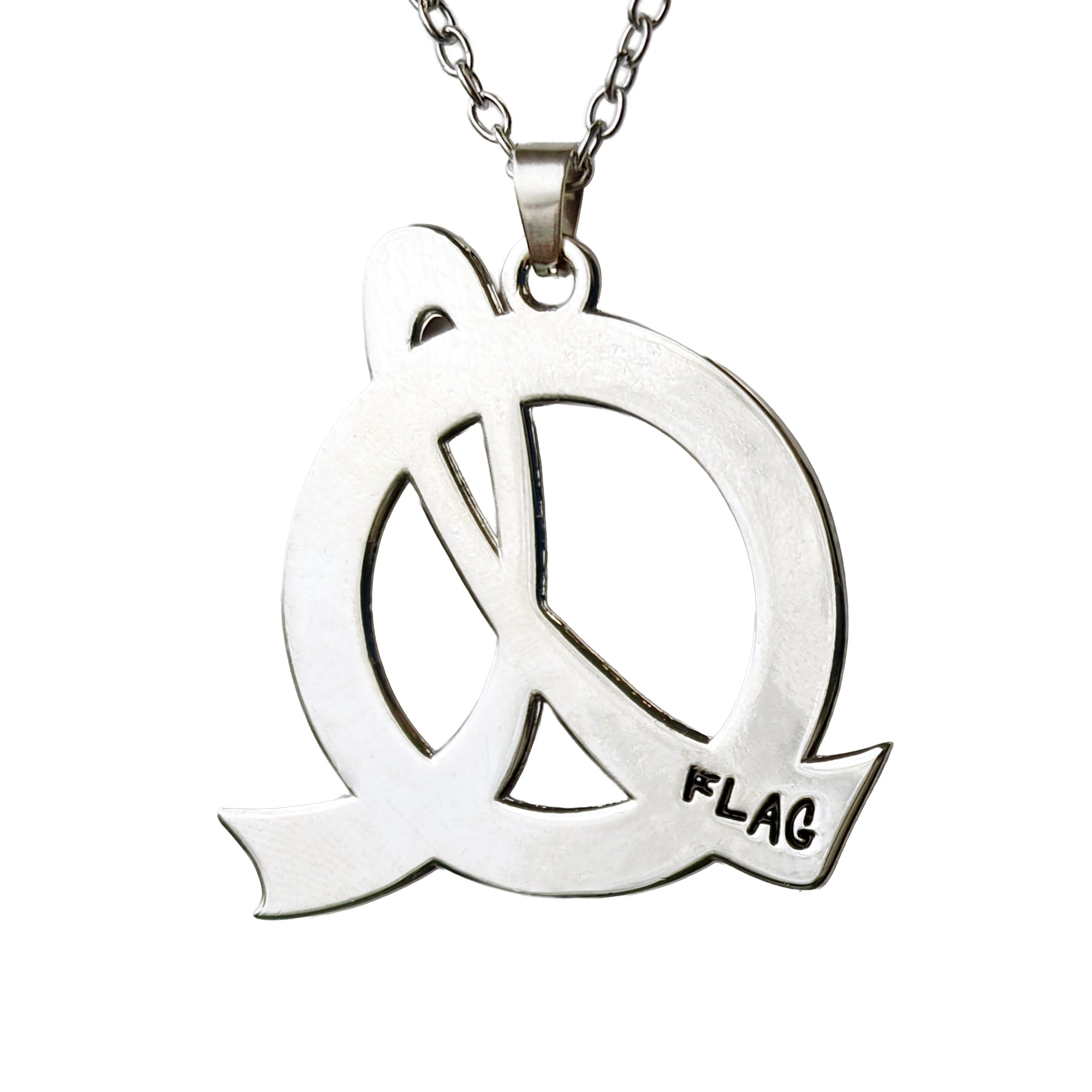 It Came We Fought I Won Awareness Ribbon Necklace - Burgundy/White