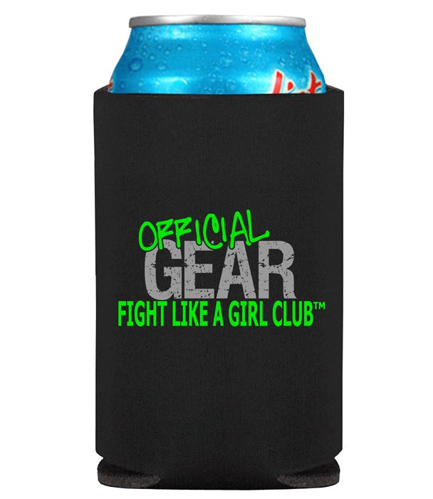 Fight Like a Girl Koozie Can Cooler Lymphoma Lyme Disease Muscular Dystrophy