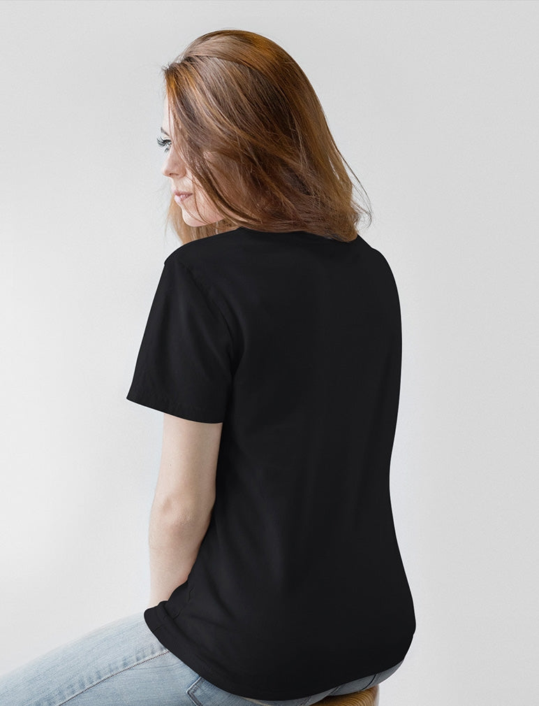 "Fight Like a Girl Signature" Unisex T-Shirt - Black