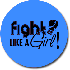 "Fight Like a Girl Signature" Jar Opener - Blue