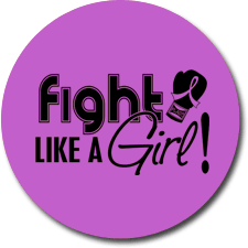 Fight Like a Girl Signature Cushioned Jar Opener - Purple