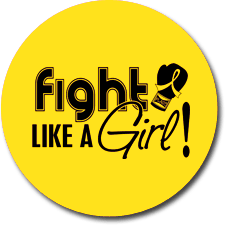 "Fight Like a Girl Signature" Jar Opener - Yellow
