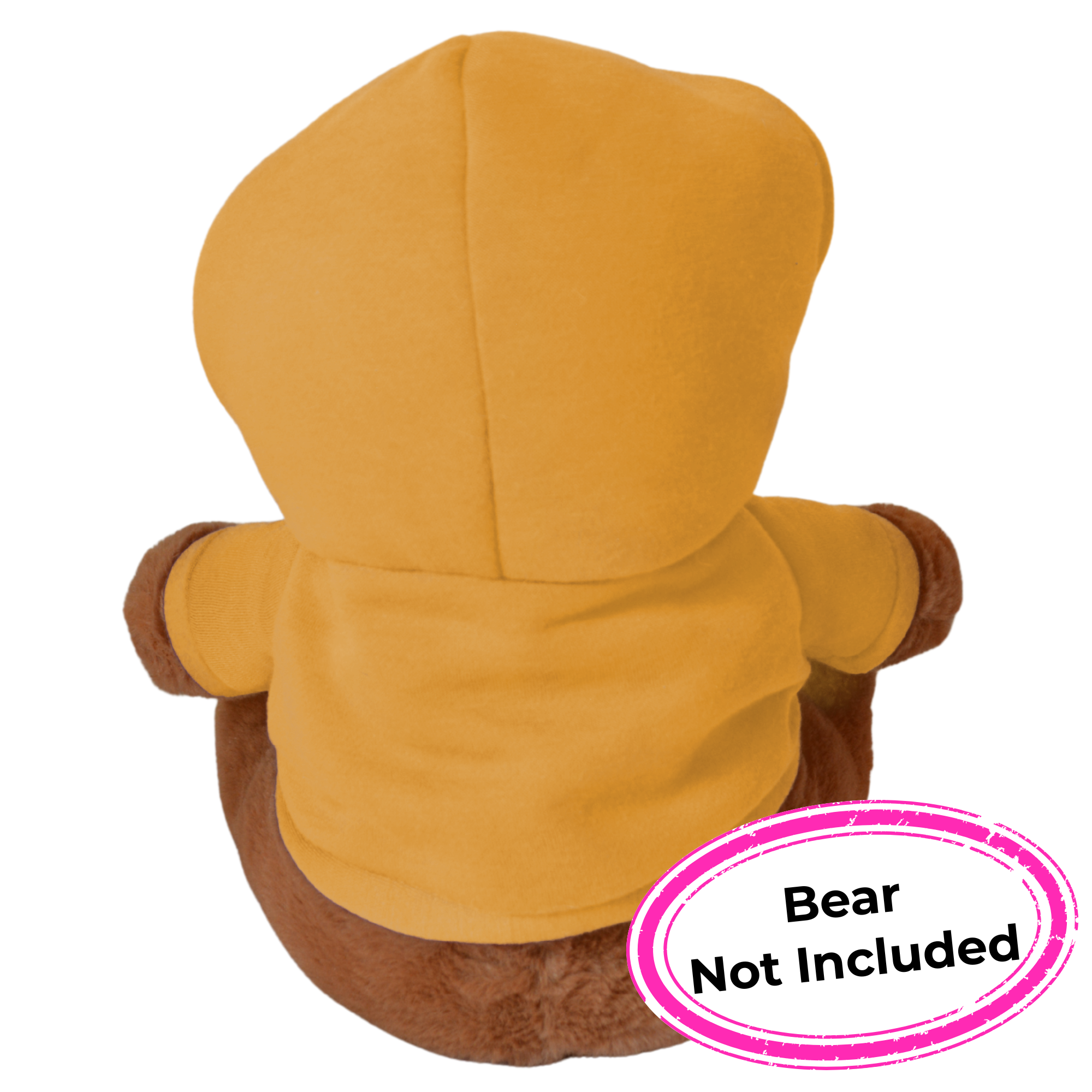 Your Fight Is My Fight Script Hoodie for Stuffed Animal - Gold
