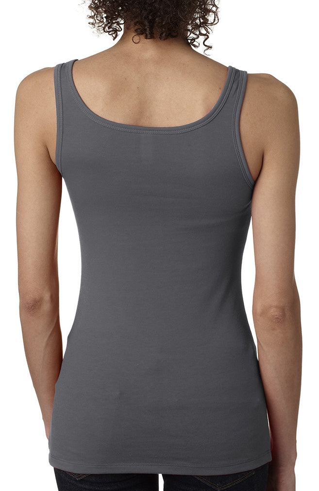 "Fight Like a Girl Signature" Stretch Tank Top - Grey
