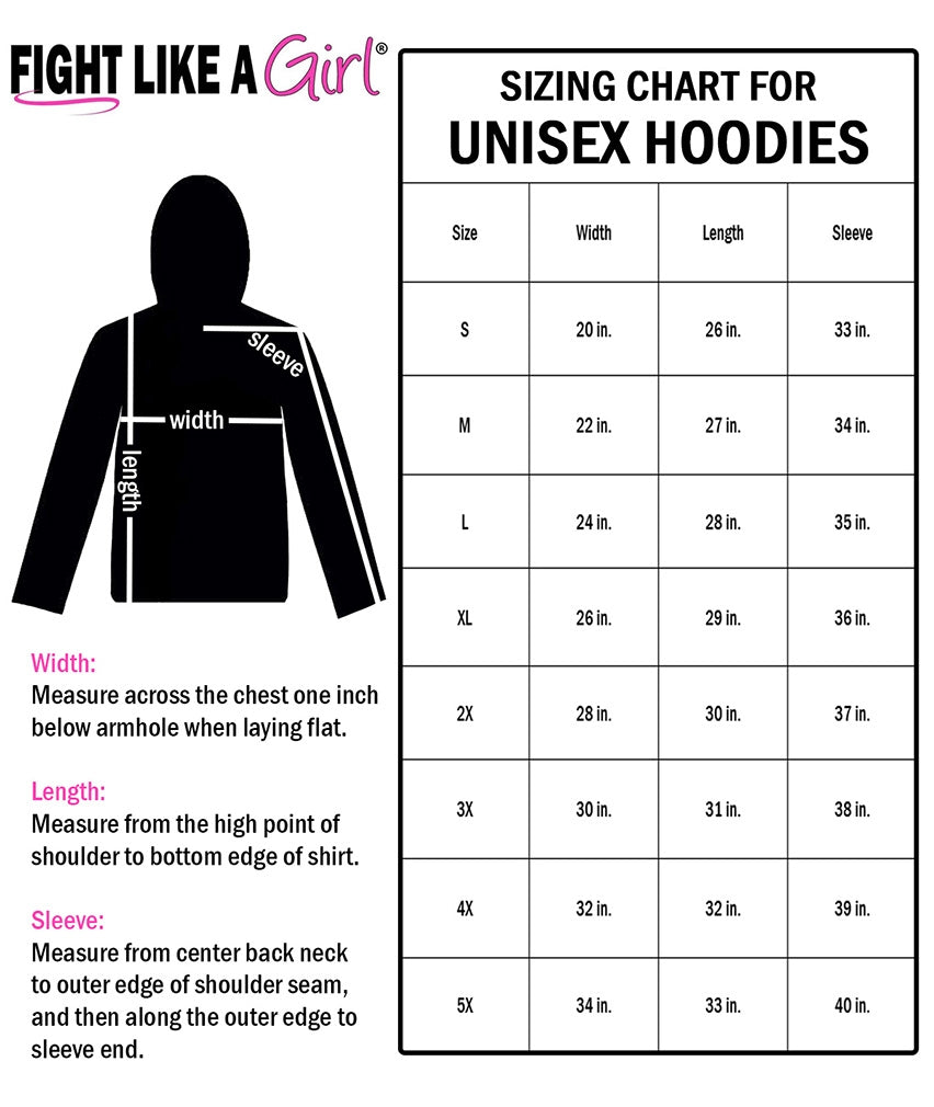Hoodie Size Chart