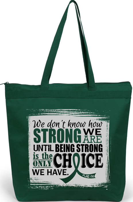 How Strong We Are Tote Bag for Liver Cancer and Liver Disease