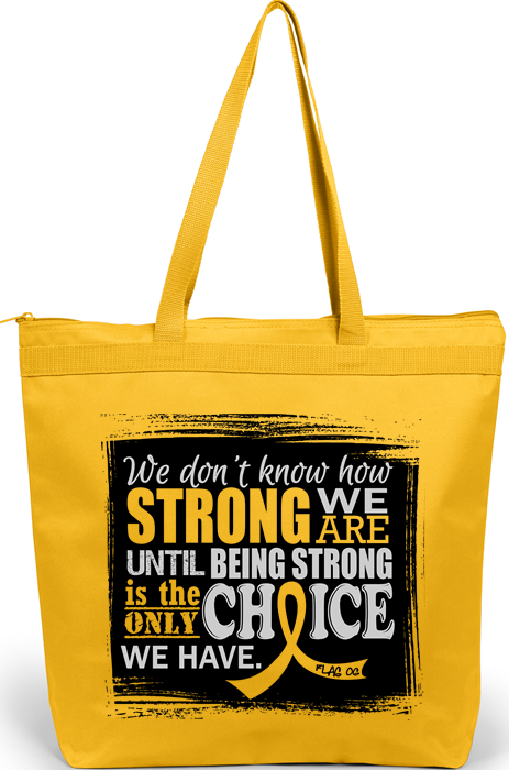 How Strong We Are Tote Bag for Bladder Cancer