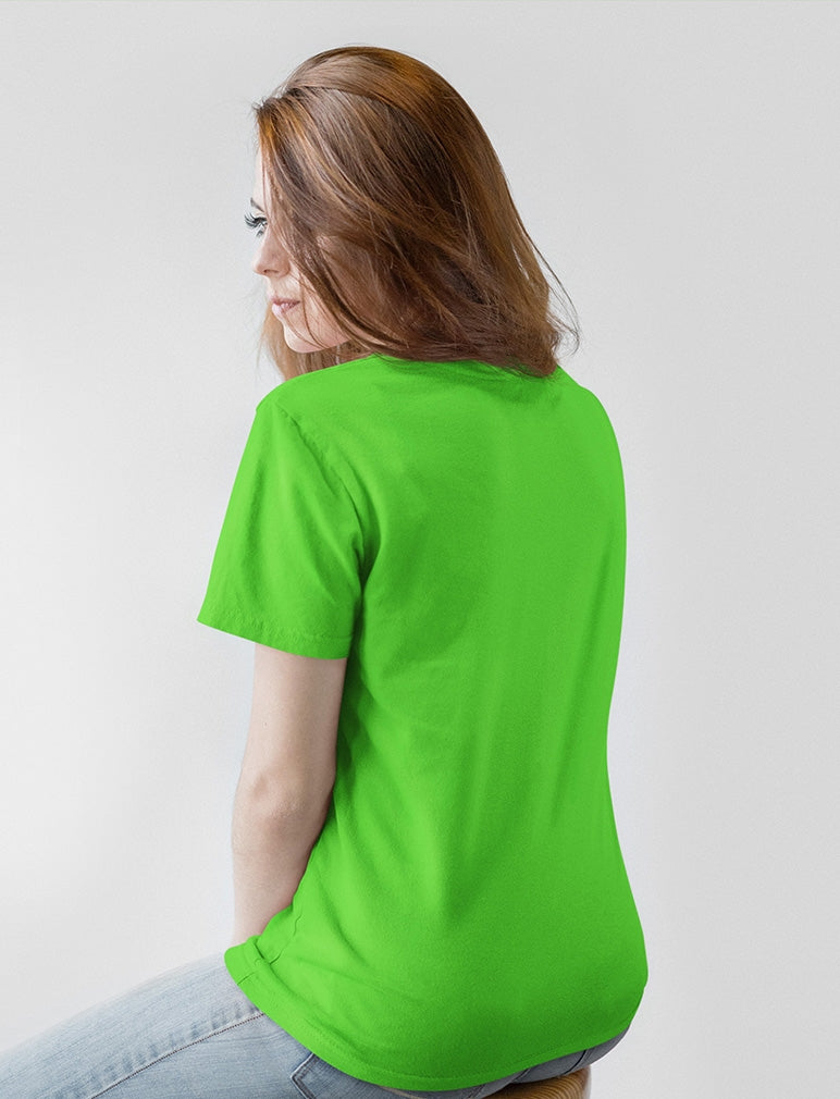 "Fight Like a Girl Signature" Unisex T-Shirt - Lime Green