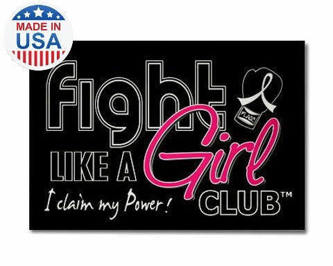 Fight Like a Girl Club Fridge Magnet