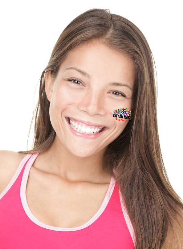 They All Matter Temporary Tattoos