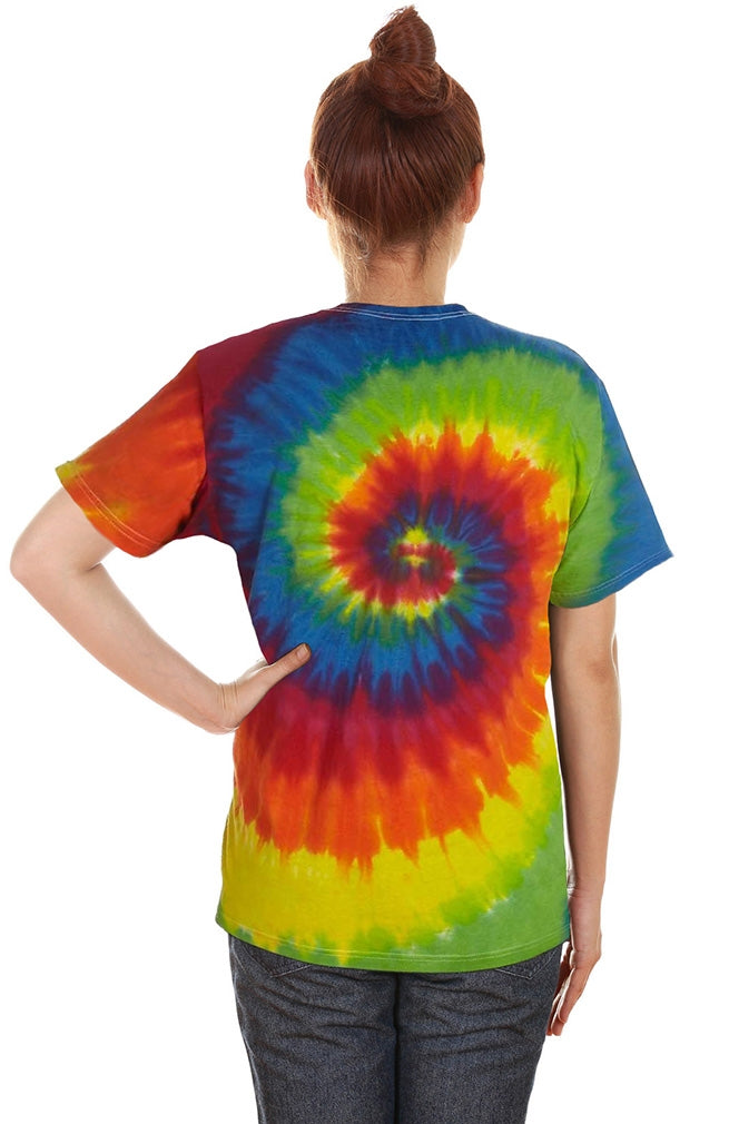 "Fight Like a Girl Signature" Unisex T-Shirt - Tie-Dye