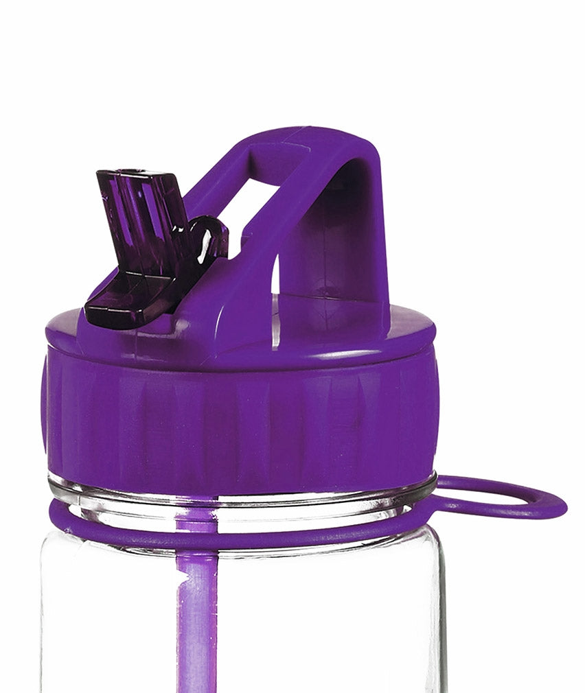 "Fight Like a Girl Grunge" SlimKim II Water Bottle - Purple