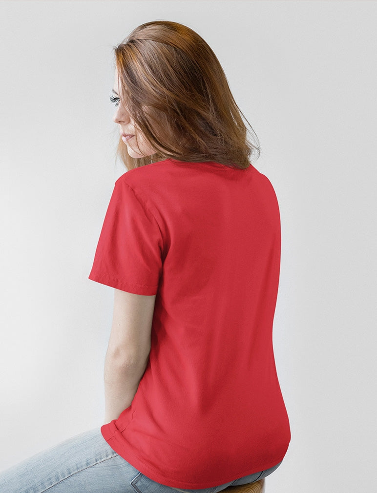 "Fight Like a Girl Signature" Unisex T-Shirt - Red