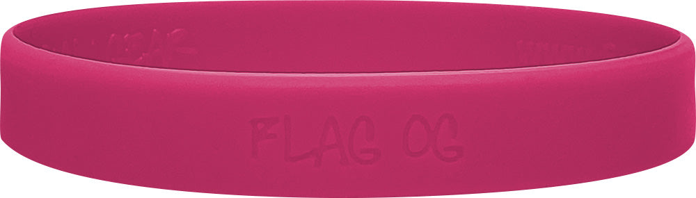 Cancer Sucks Silicone Wristband - Magenta