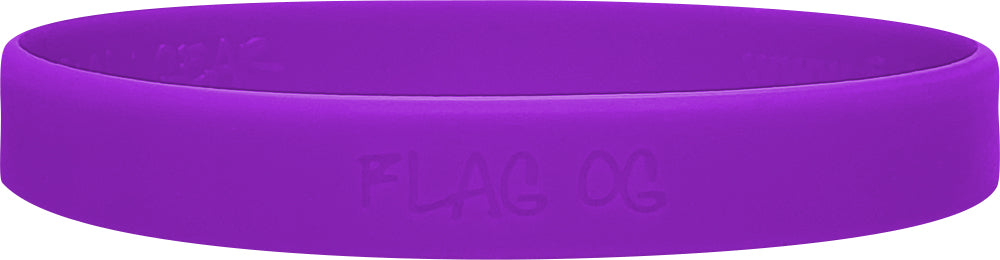 Cancer Sucks Silicone Wristband - Purple