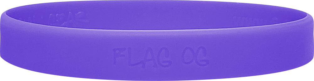 Cancer Sucks Silicone Wristband - Violet