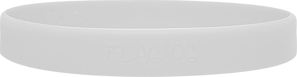 Cancer Sucks Silicone Wristband - White