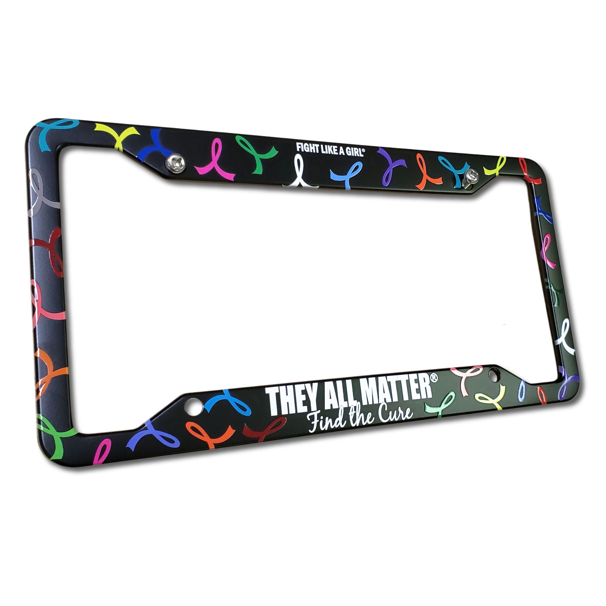 They All Matter License Plate Frame - Black