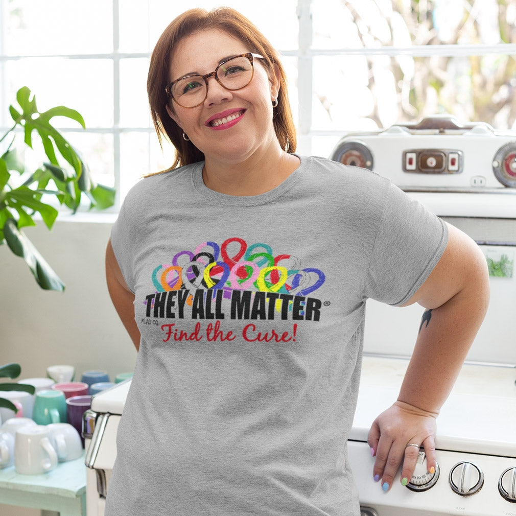 They All Matter Unisex T-Shirt - Heather Grey