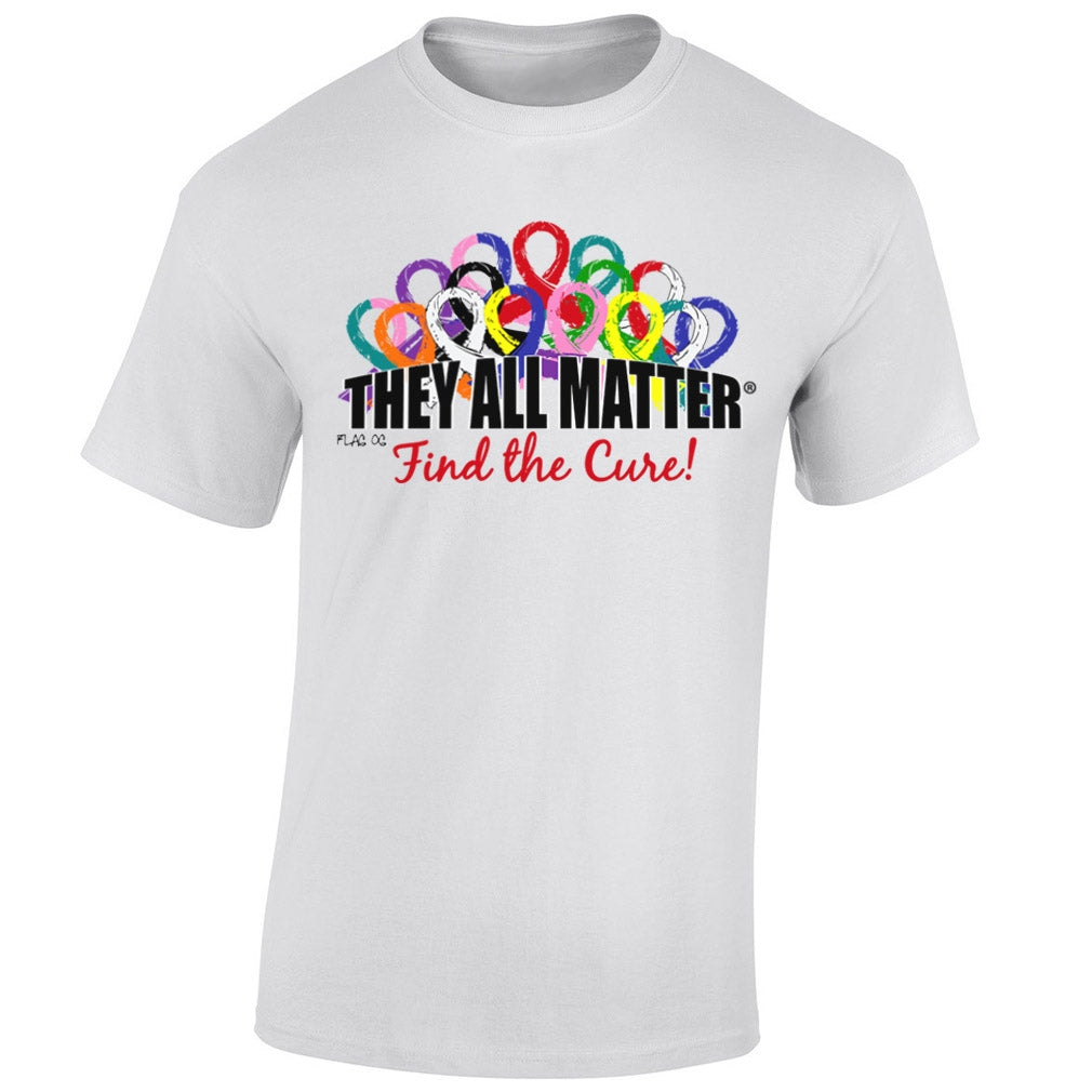 "They All Matter" Unisex T-Shirt - White