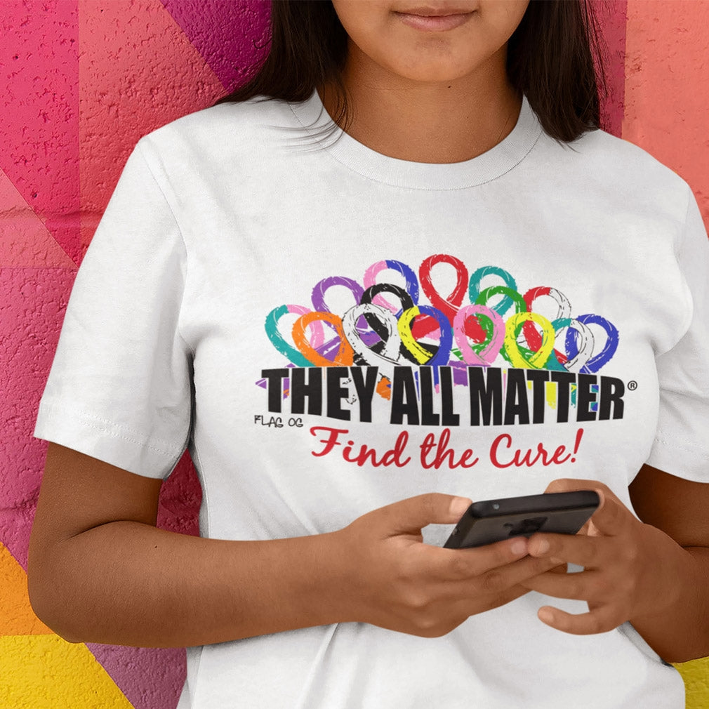 "They All Matter" Unisex T-Shirt - White