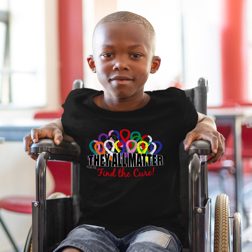 "They All Matter" Youth T-Shirt - Black