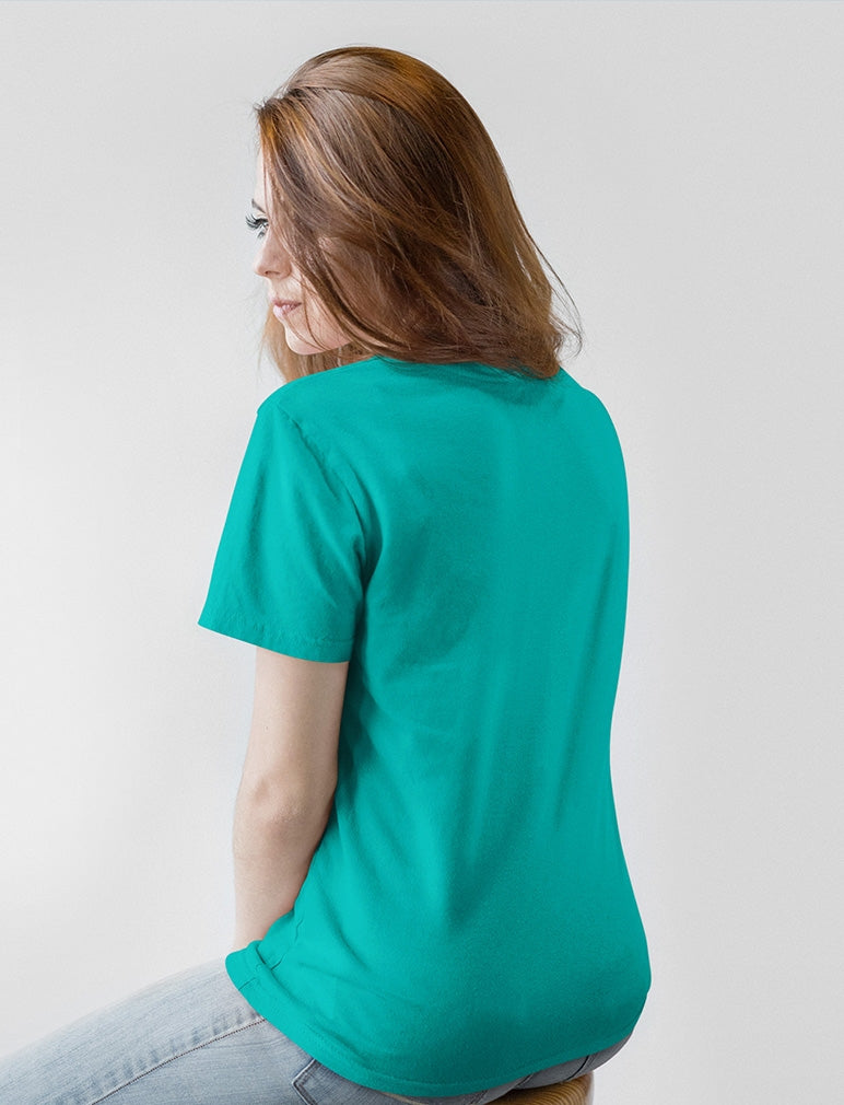 "Fight Like a Girl Signature" Unisex T-Shirt - Teal