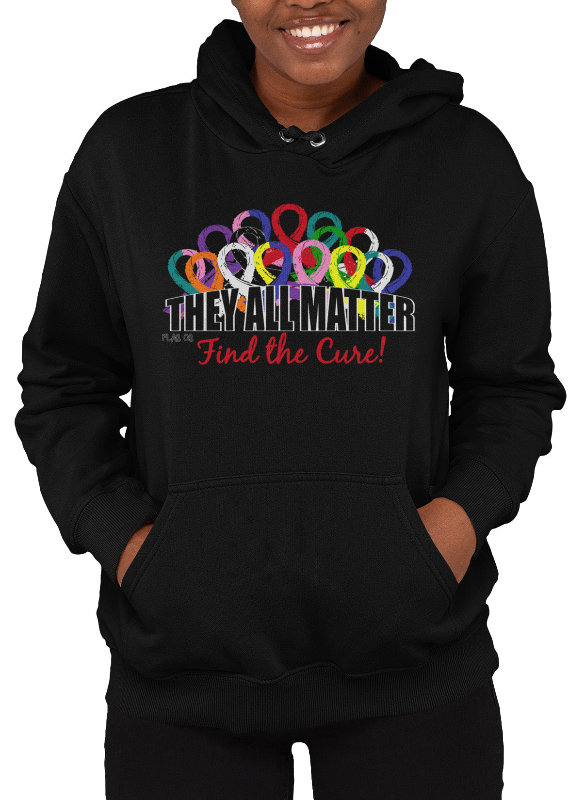 They All Matter Unisex Hoodie - Black