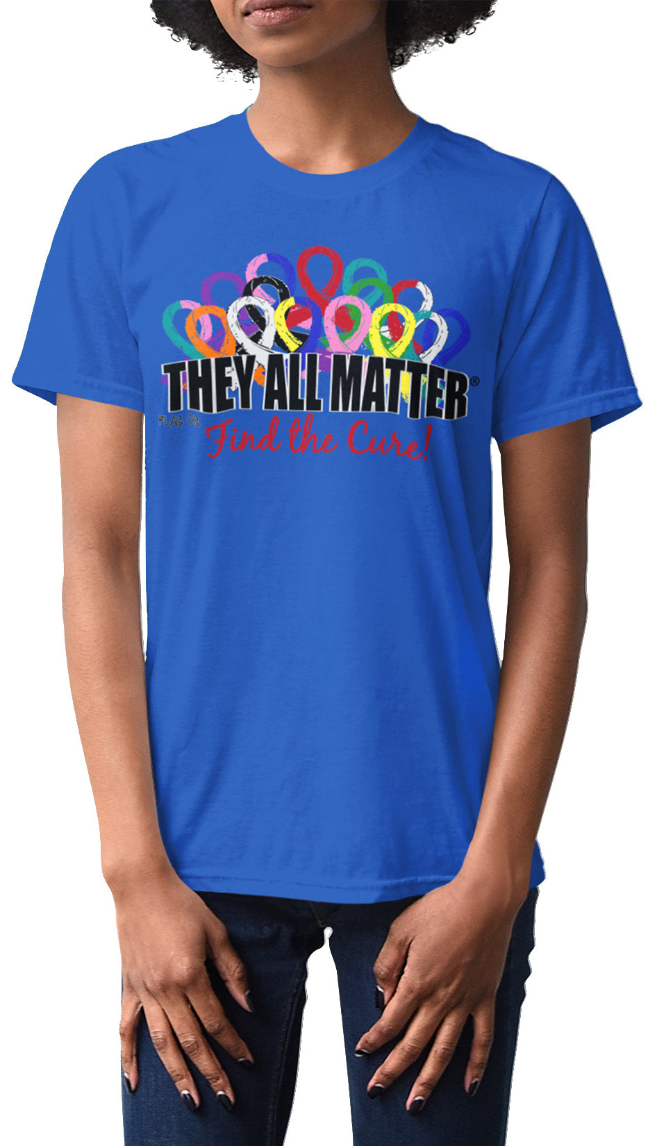 They All Matter Unisex T-Shirt - Blue