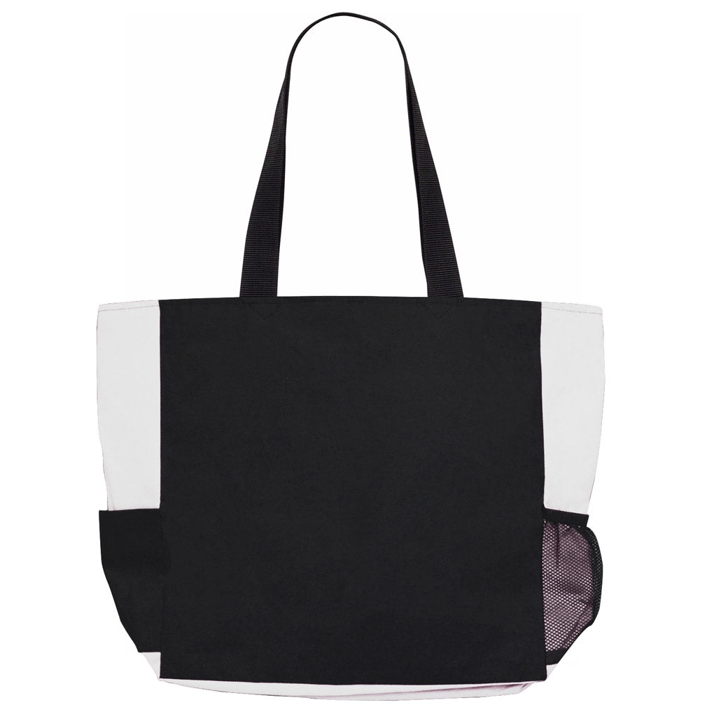 "Fight Like a Girl Script" Dakota Tote Bag - White
