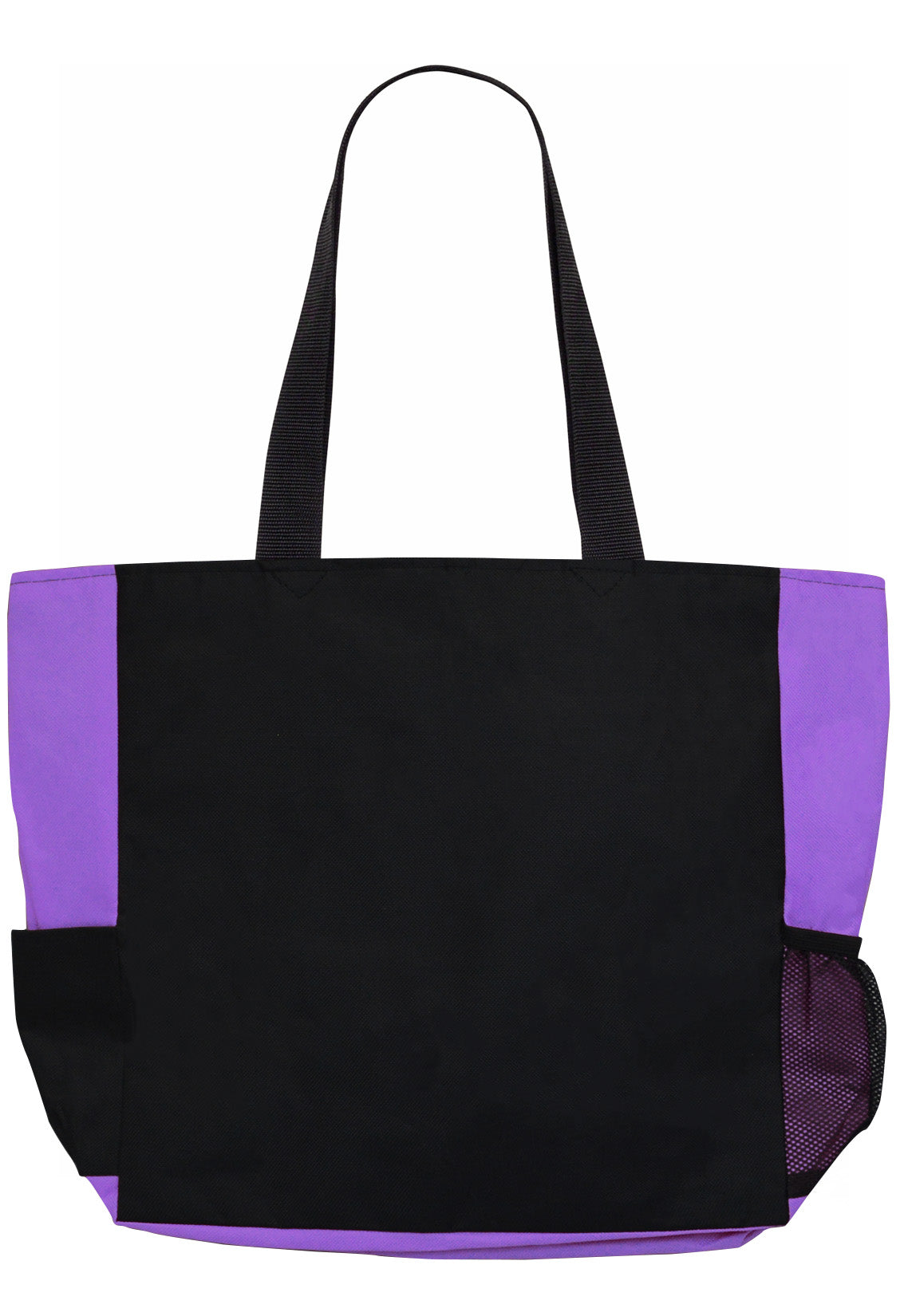 Fight Like a Girl Knockout Dakota Tote Bag - Black w/ Purple (2024 Version)