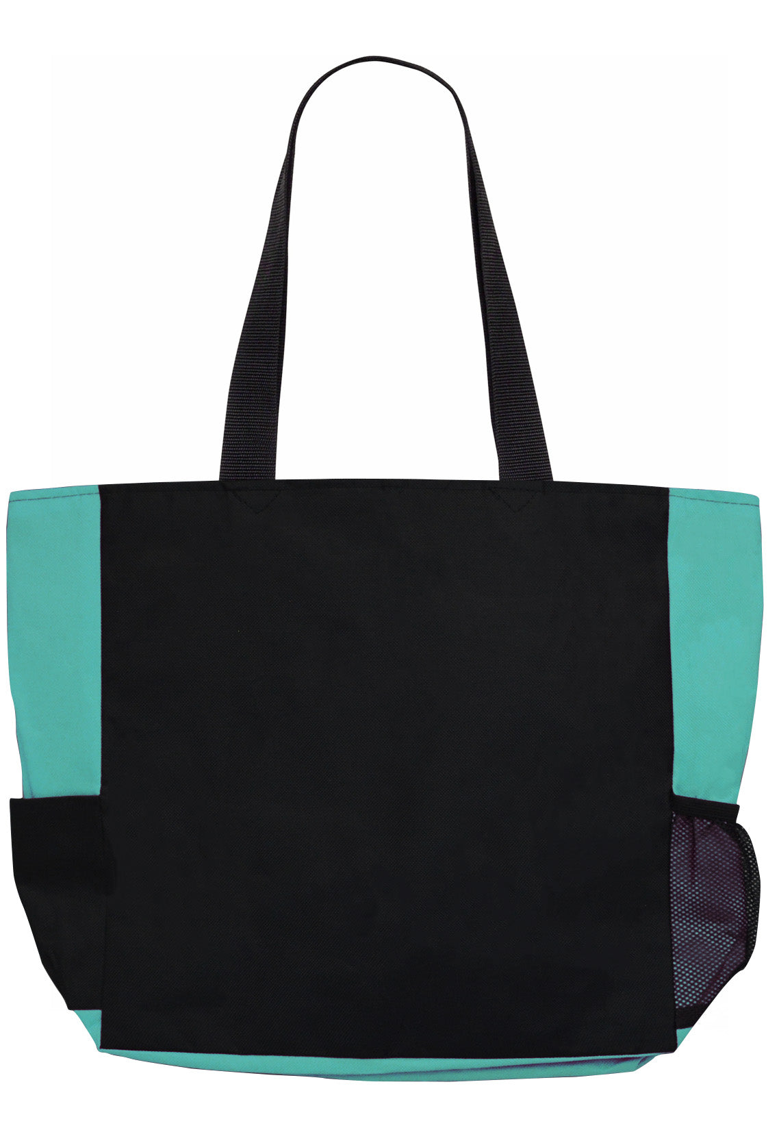 Fight Like a Girl Knockout Dakota Tote Bag - Black w/ Teal (2024 Version)