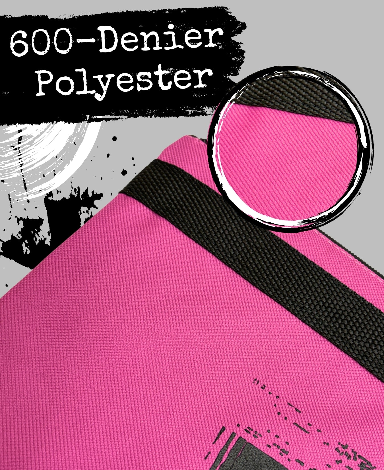 How Strong We Are Darcey Tote Bag - Hot Pink