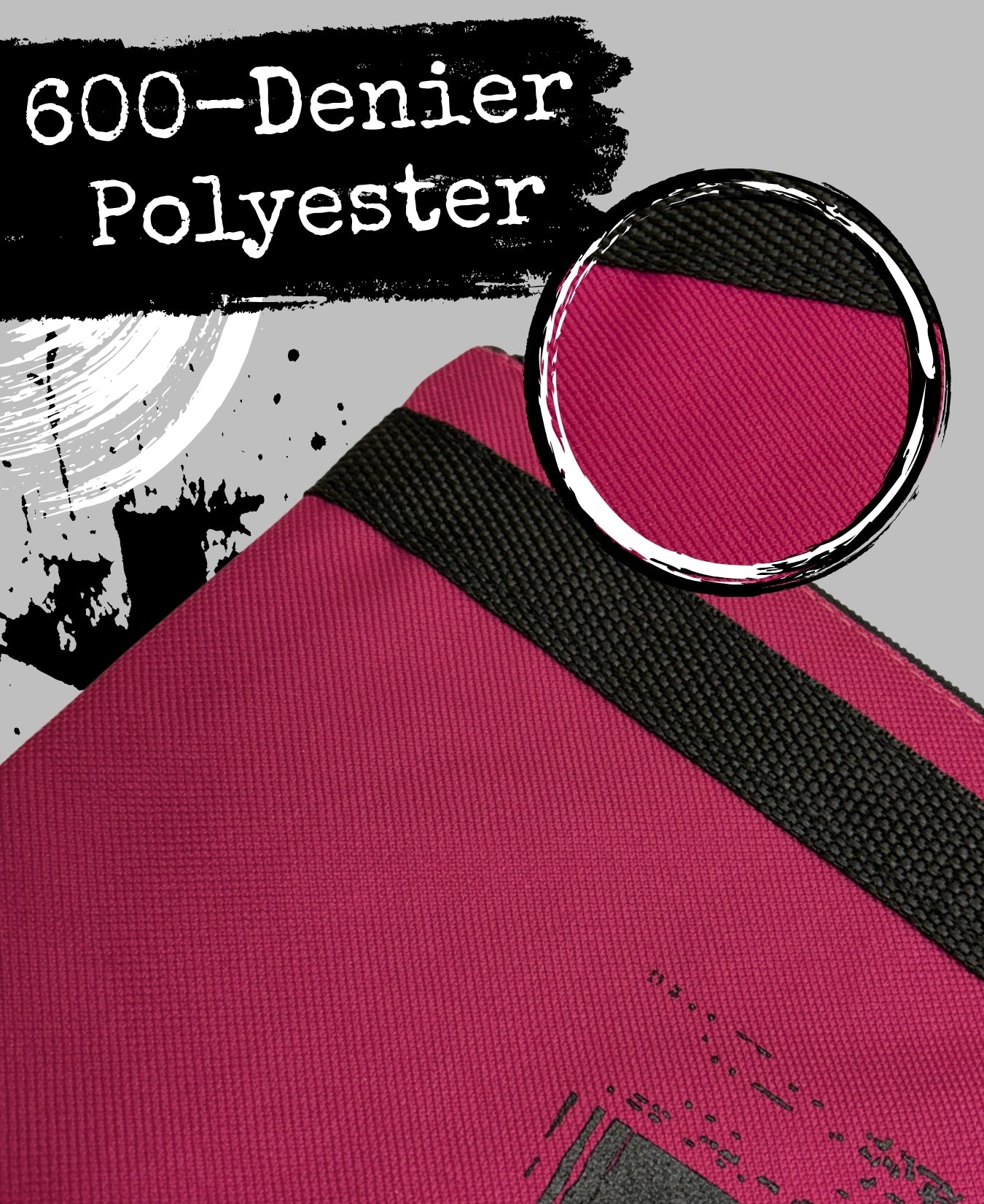 How Strong We Are Darcey Tote Bag - Burgundy