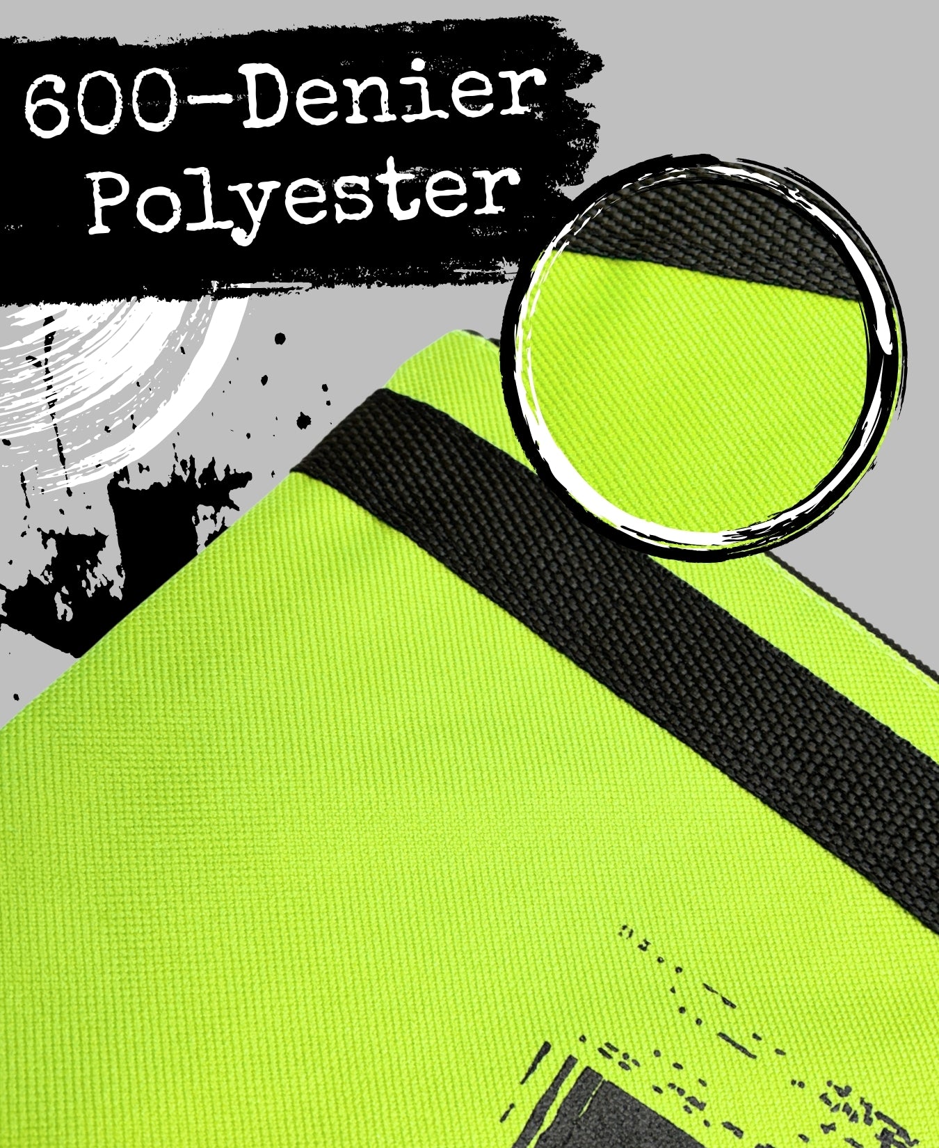 How Strong We Are Darcey Tote Bag - Lime Green