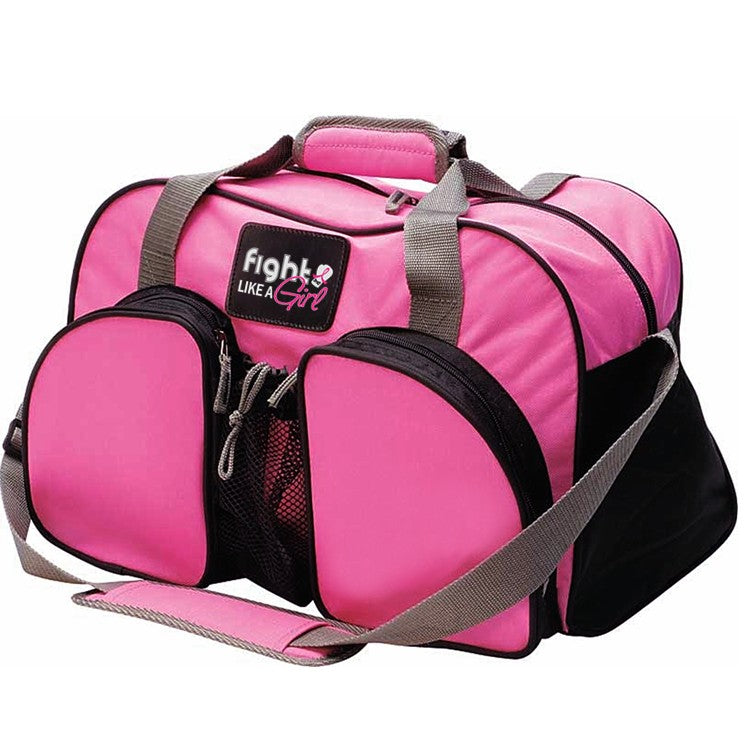 Breast Cancer Duffel Gym Bag by Fight Like a Girl
