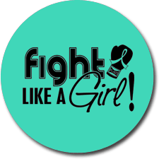 "Fight Like a Girl Signature" Jar Opener - Teal