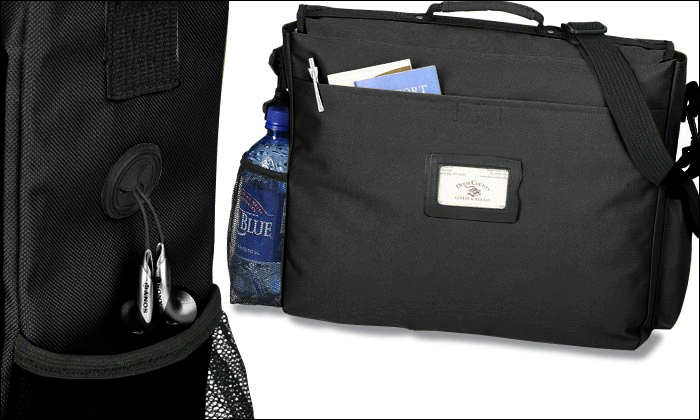 Fight Like a Girl Embroidered Messenger Bag 3