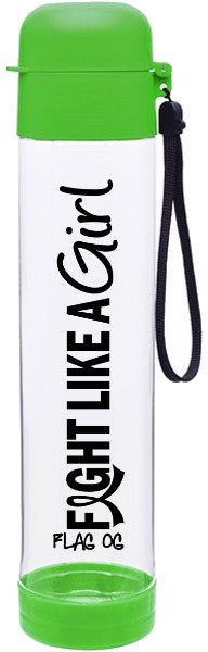 Fight Like a Girl Water Bottle Lymphoma, Lyme Disease, Muscular Dystrophy, EDS