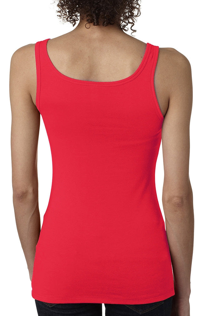 "Fight Like a Girl Signature" Stretch Tank Top - Red