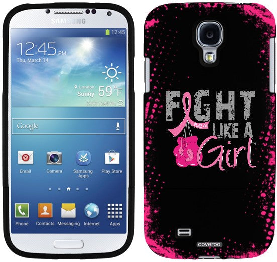 Official Fight Like a Girl brand Samsung Galaxy S4 Slider Case