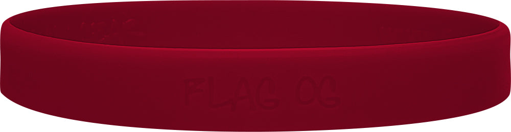 Cancer Sucks Silicone Wristband - Burgundy