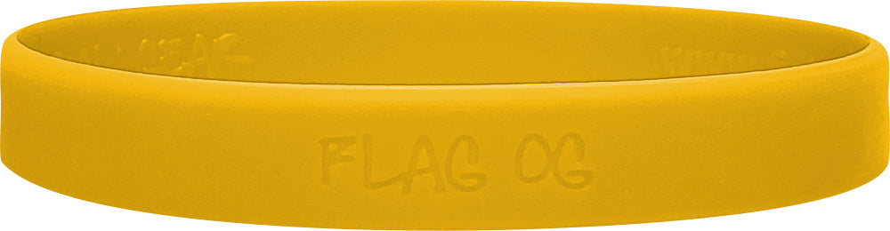 Cancer Sucks Silicone Wristband - Gold