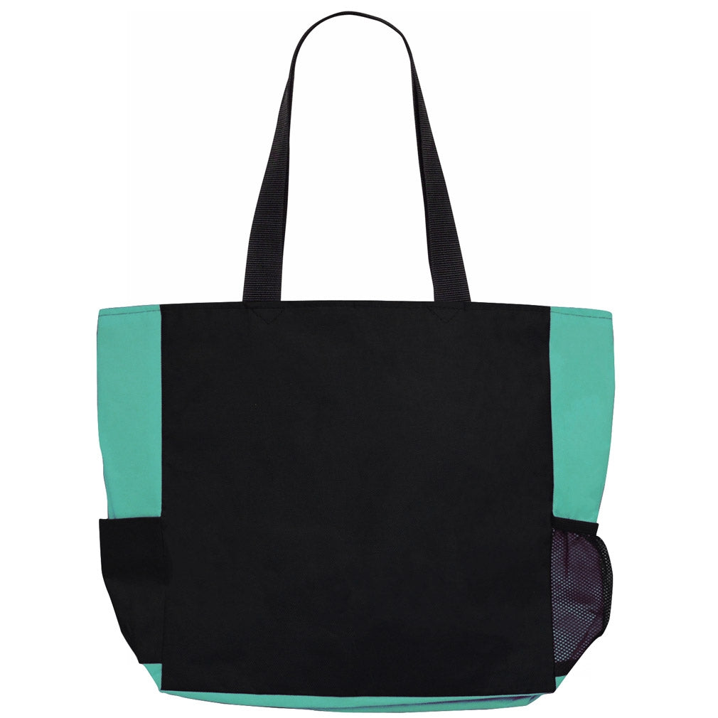 "Messed With The Wrong Chick" Dakota Tote Bag - Teal