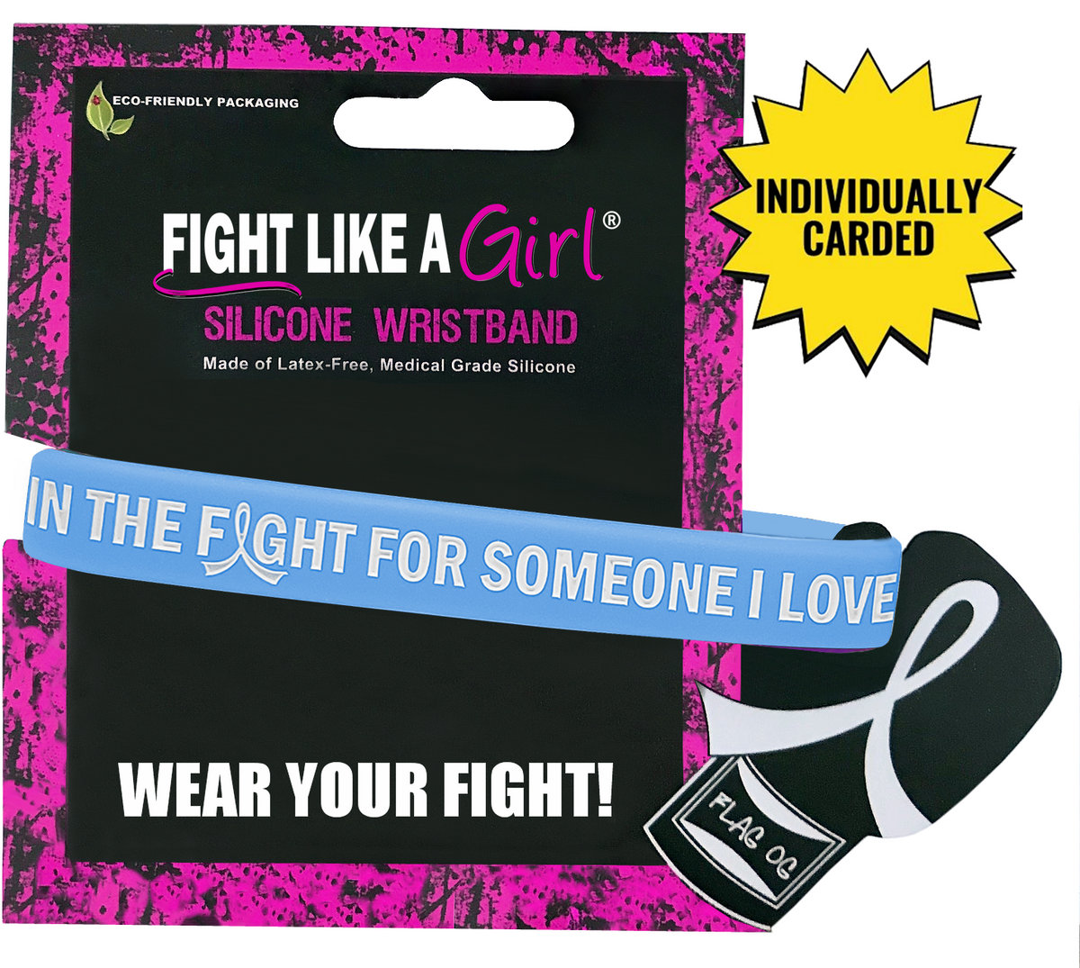 prostate_cancer_wristband_bracelet_in_the_fight_for_someone_i_love_on_retail_card